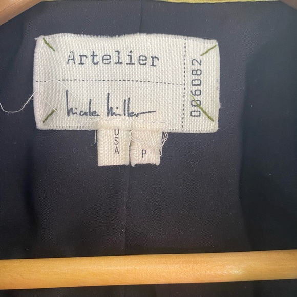 Nicole Miller Artelier Collection Jacquard pants suit set - Picture 5 of 12